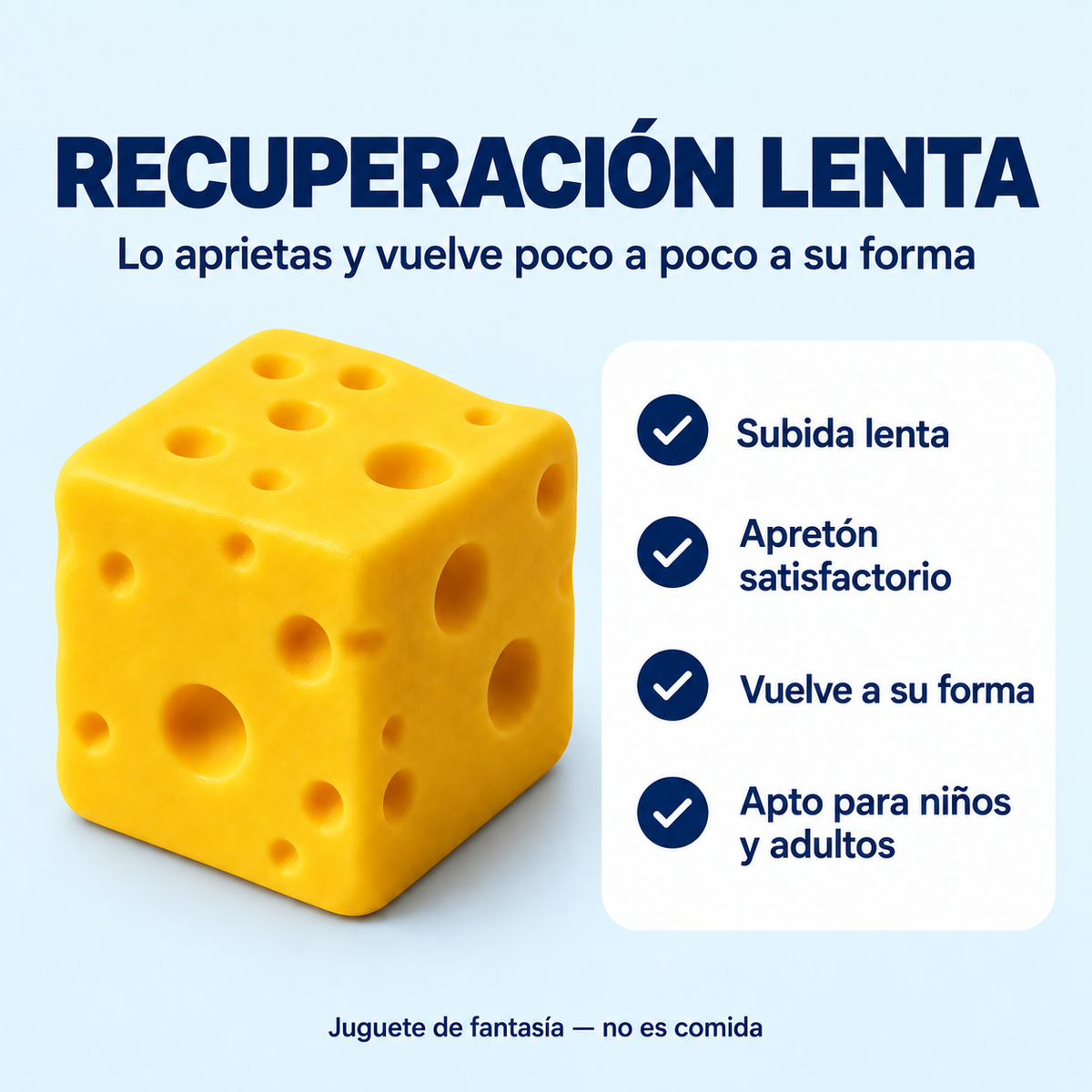 Relajante Queso Amarillo de Subida Lenta
