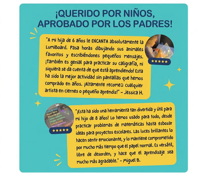 Pizarra mágica LED LumiBoard®
