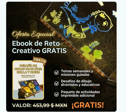 Pizarra mágica LED LumiBoard®